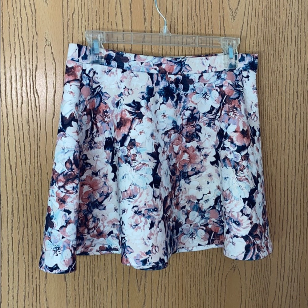 Floral Skater Skirt